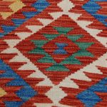 Kilim szőnyeg 148x100 kézi szövésű afgán gyapjú kilim