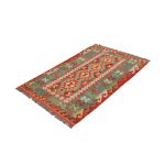 Kilim szőnyeg 156x100 kézi szövésű afgán gyapjú kilim