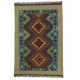 Kilim szőnyeg Chobi 144x97 kézi szövésű afgán gyapjú kilim