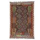 Kilim szőnyeg Chobi 151x105 kézi szövésű afgán gyapjú kilim