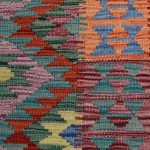 Kilim szőnyeg 151x105 kézi szövésű afgán gyapjú kilim