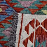 Kilim szőnyeg 151x105 kézi szövésű afgán gyapjú kilim
