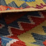 Chobi Kilim szőnyeg 143x99 kézi szövésű afgán gyapjú kilim