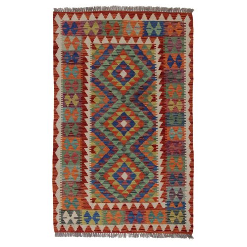 Kilim szőnyeg 167x106 kézi szövésű afgán gyapjú kilim