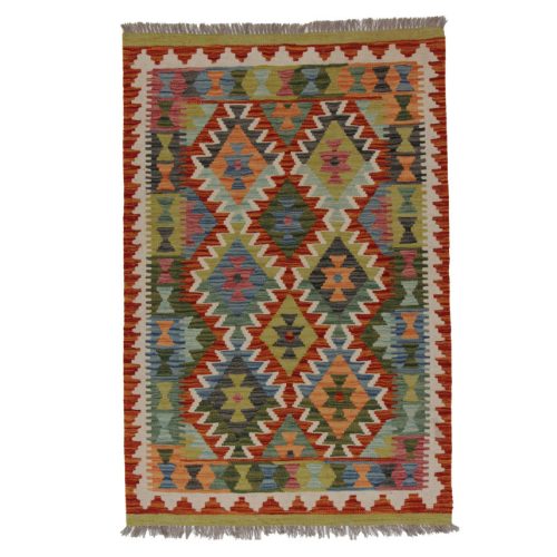 Kilim szőnyeg Chobi 151x100 kézi szövésű afgán gyapjú kilim