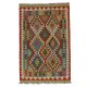 Kilim szőnyeg Chobi 151x100 kézi szövésű afgán gyapjú kilim