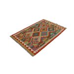 Kilim szőnyeg 151x100 kézi szövésű afgán gyapjú kilim