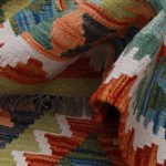 Kilim szőnyeg 151x100 kézi szövésű afgán gyapjú kilim