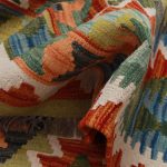 Kilim szőnyeg 151x100 kézi szövésű afgán gyapjú kilim
