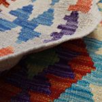 Kilim szőnyeg 147x101 kézi szövésű afgán gyapjú kilim