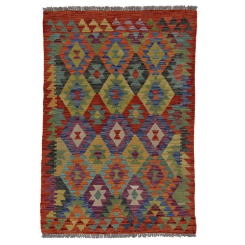 Kilim szőnyeg 150x102 kézi szövésű afgán gyapjú kilim