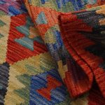 Kilim szőnyeg 150x102 kézi szövésű afgán gyapjú kilim