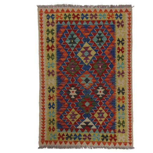 Kilim szőnyeg 152x102 kézi szövésű afgán gyapjú kilim