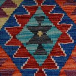 Kilim szőnyeg 152x102 kézi szövésű afgán gyapjú kilim