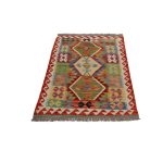 Kilim szőnyeg Chobi 148x93 kézi szövésű afgán gyapjú kilim