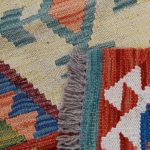 Kilim szőnyeg Chobi 148x93 kézi szövésű afgán gyapjú kilim