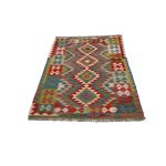 Kilim szőnyeg 155x101 kézi szövésű afgán gyapjú szőttes