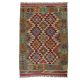 Chobi Kilim szőnyeg 148x104 kézi szövésű afgán gyapjú kilim