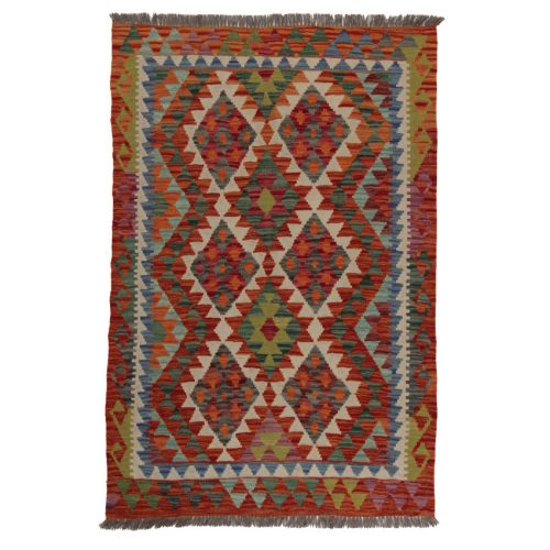 Kilim szőnyeg 152x102 kézi szövésű afgán gyapjú kilim