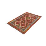 Kilim szőnyeg 152x102 kézi szövésű afgán gyapjú kilim