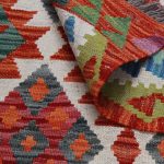 Kilim szőnyeg 152x102 kézi szövésű afgán gyapjú kilim