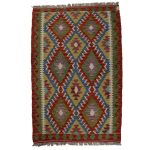 Kilim szőnyeg 152x101 kézi szövésű afgán gyapjú kilim