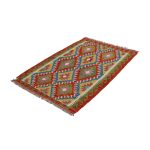 Kilim szőnyeg 152x101 kézi szövésű afgán gyapjú kilim