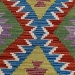 Kilim szőnyeg 152x101 kézi szövésű afgán gyapjú kilim