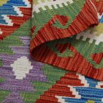 Kilim szőnyeg 152x101 kézi szövésű afgán gyapjú kilim