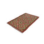 Kilim szőnyeg 156x103 kézi szövésű afgán gyapjú kilim