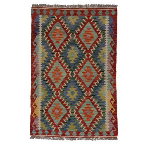 Kilim szőnyeg 158x104 kézi szövésű afgán gyapjú kilim