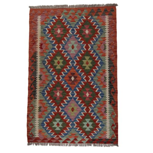 Kilim szőnyeg 157x104 kézi szövésű afgán gyapjú kilim