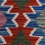 Kilim szőnyeg 157x104 kézi szövésű afgán gyapjú kilim