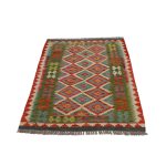 Kilim szőnyeg 149x102 kézi szövésű afgán gyapjú kilim