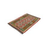 Kilim szőnyeg 149x102 kézi szövésű afgán gyapjú kilim