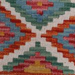 Kilim szőnyeg 149x102 kézi szövésű afgán gyapjú kilim