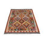 Kilim szőnyeg 145x103 kézi szövésű afgán gyapjú kilim