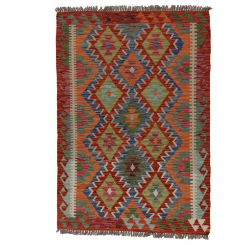 Kilim szőnyeg 152x107 kézi szövésű afgán gyapjú kilim