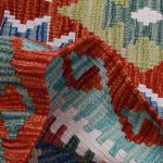 Kilim szőnyeg 152x107 kézi szövésű afgán gyapjú kilim