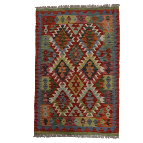 Kilim szőnyeg 153x103 kézi szövésű afgán gyapjú kilim