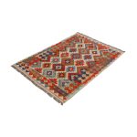 Kilim szőnyeg 146x103 kézi szövésű afgán gyapjú kilim