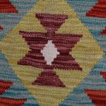 Kilim szőnyeg 157x102 kézi szövésű afgán gyapjú kilim