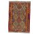 Kilim szőnyeg 151x109 kézi szövésű afgán gyapjú kilim