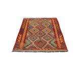 Kilim szőnyeg 151x109 kézi szövésű afgán gyapjú kilim
