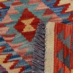 Kilim szőnyeg 151x109 kézi szövésű afgán gyapjú kilim
