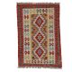 Kilim szőnyeg Chobi 142x96 kézi szövésű afgán gyapjú kilim