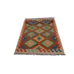 Chobi Kilim szőnyeg 140x96 kézi szövésű afgán gyapjú kilim