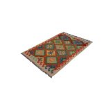 Chobi Kilim szőnyeg 140x96 kézi szövésű afgán gyapjú kilim