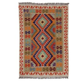 Kilim szőnyeg 146x100 kézi szövésű afgán gyapjú kilim