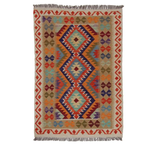 Kilim szőnyeg 146x100 kézi szövésű afgán gyapjú kilim